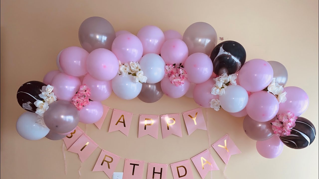 Birthday Decoration Ideas at Home